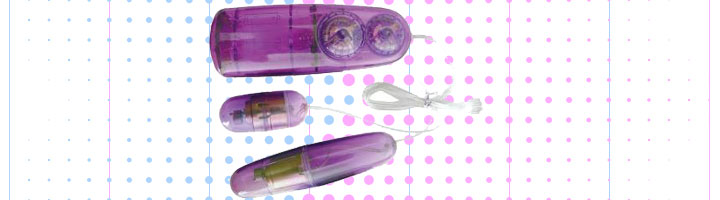 ネオグラッシーダブルローター(Neo Glassy Rotar) クリアパープル